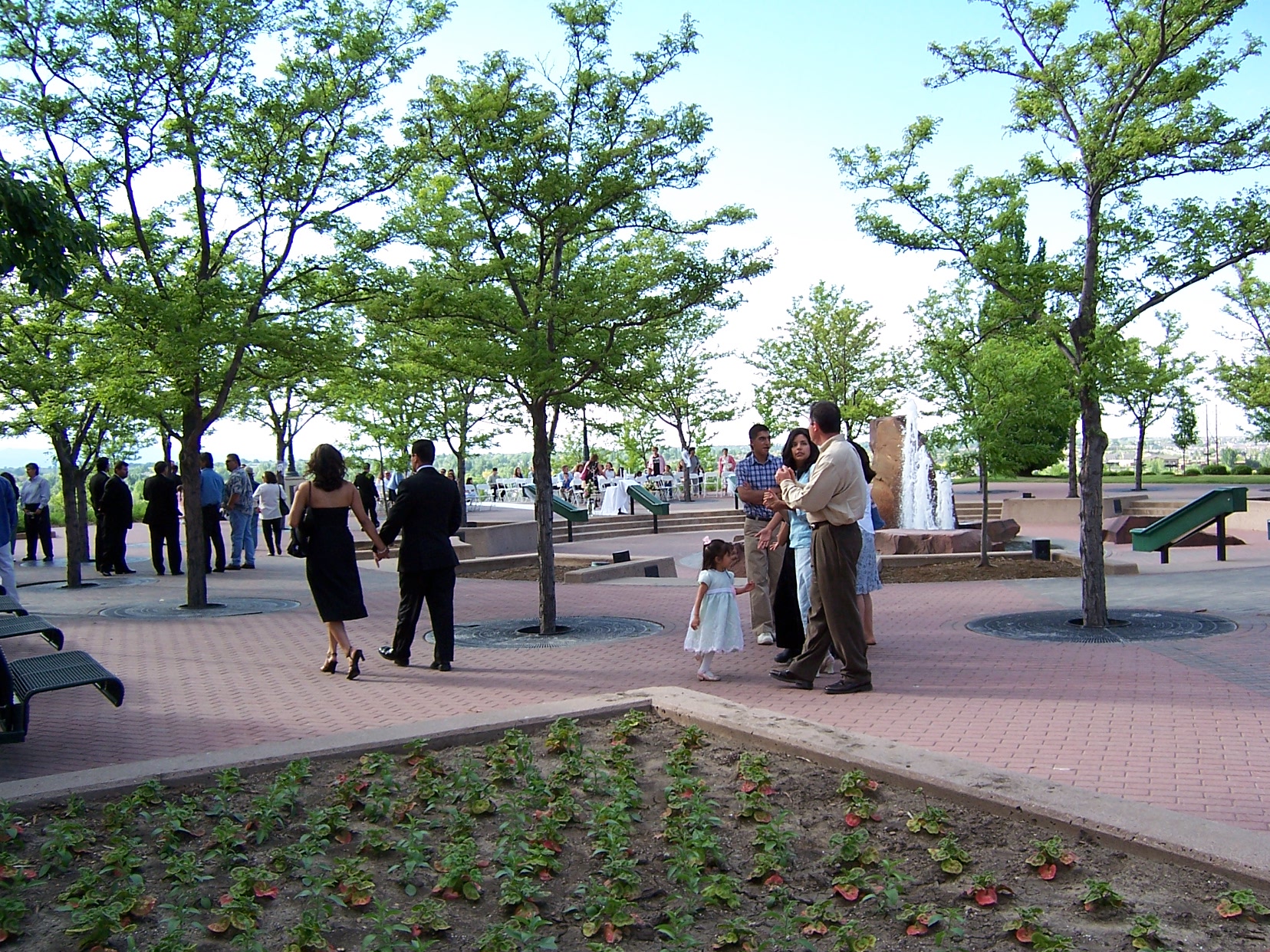 Plaza outside Community Room